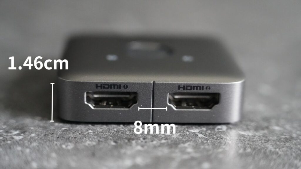 Anker HDMI Switch 入力ポート