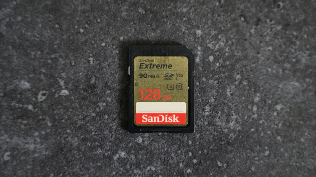 SanDisk SDXCメモリーカード 128GB Extreme